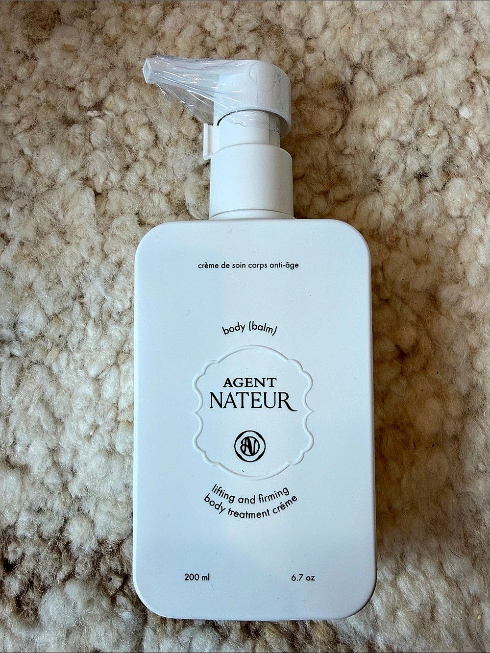 Agent Nateur body (balm) lifting and firming body treatment creme 200 ml